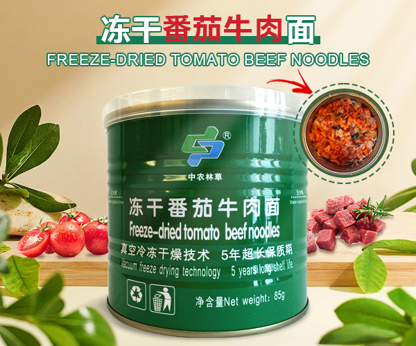 冻干番茄牛肉面-泡开